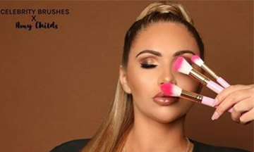 Celebrity Brushes collaborates with Amy Childs 